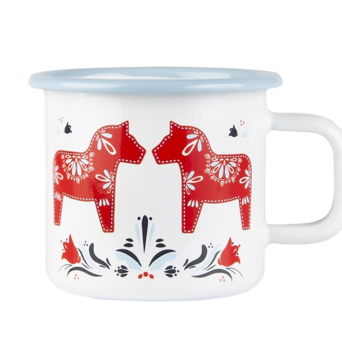 Moomin Кружка эмалированная Retro Стинки, 370 мл