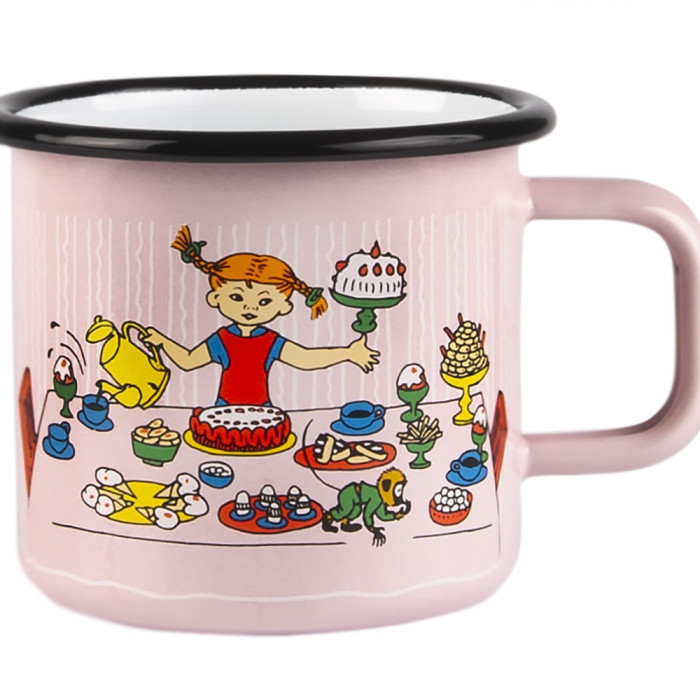 Moomin Пиала эмалированная Moomin Retro, Фрекен Снорк, 600 мл