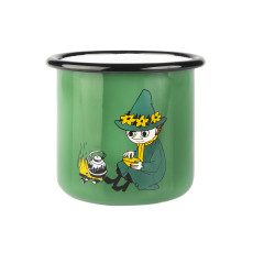 Moomin Кружка эмалированная Мальчики в саду, 250 мл (ТОВАР ИЗ АУТЛЕТА)