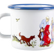 Moomin Пиала эмалированная Moomin Retro, Фрекен Снорк, 600 мл
